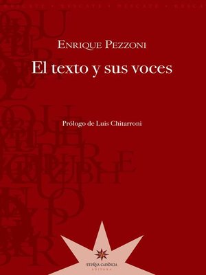 cover image of El texto y sus voces